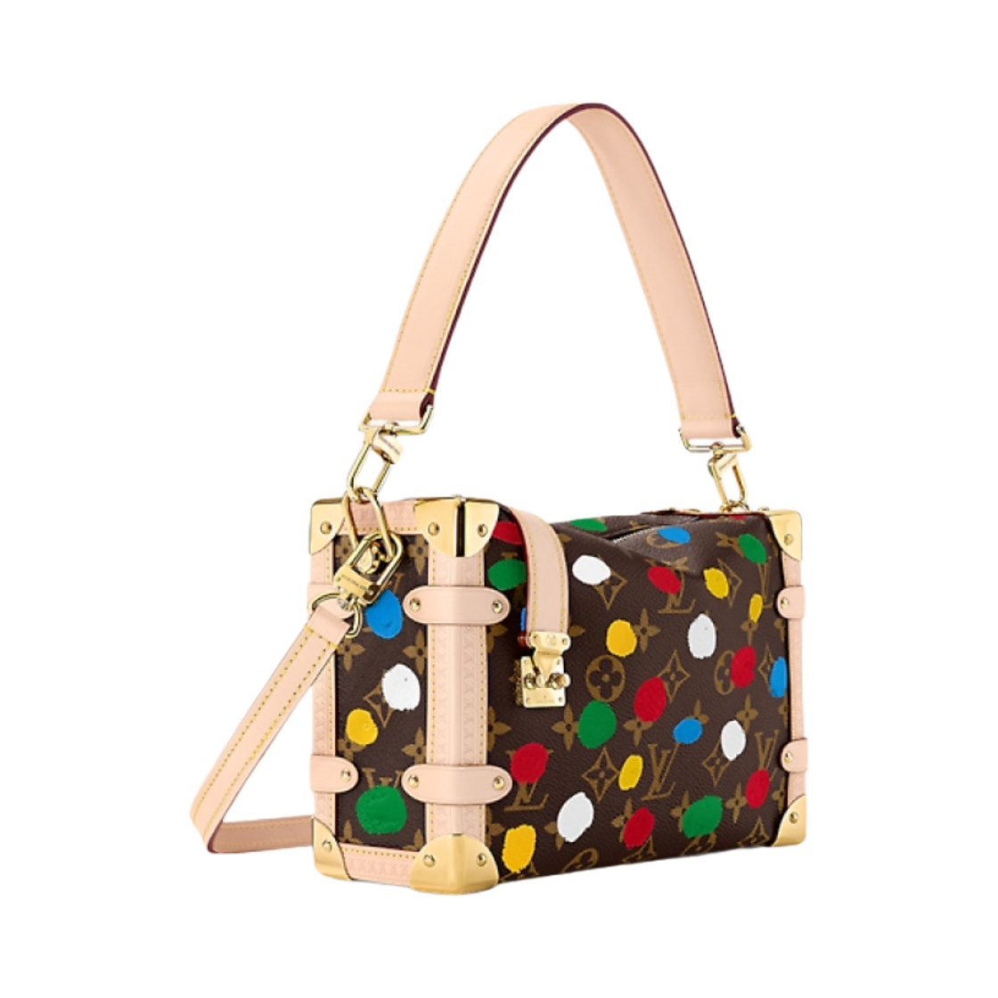루이비통 x 야요이 쿠사마 사이드 트렁크 닷 프린트 모노그램(Louis Vuitton x YK Side Trunk Dots Print Monogram) - 2