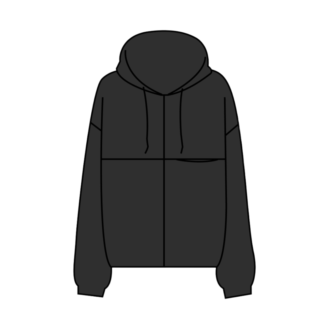 (W) 유니클로 U 후드 블루종 블랙 - KR((W) Uniqlo U Hooded Blouson Black - KR)