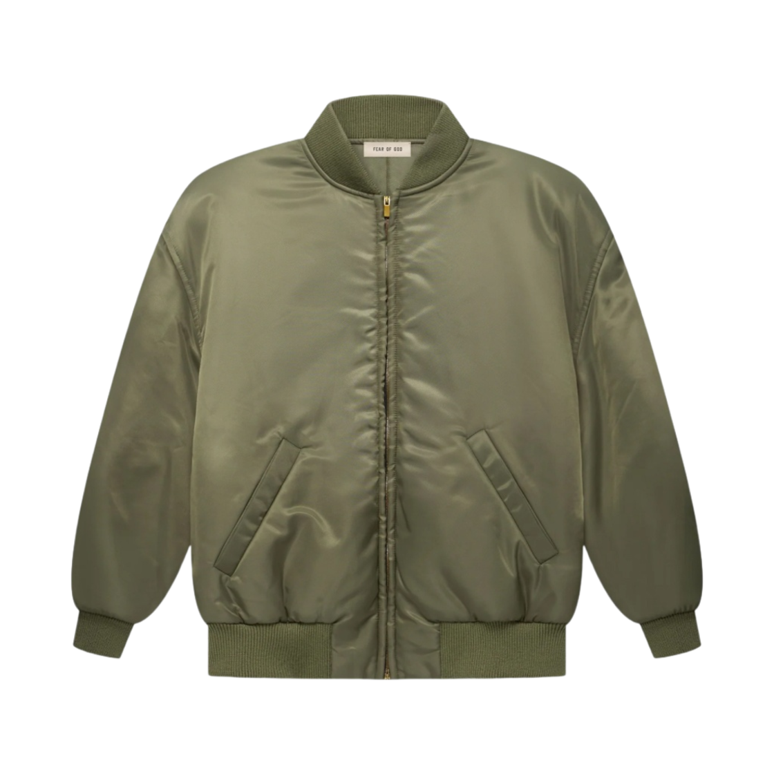 피어 오브 갓 이터널 나일론 트윌 봄버 자켓 올리브(Fear of God Eternal Nylon Twill Bomber Jacket Olive)