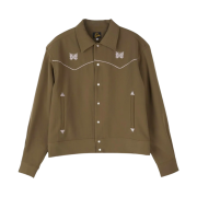 Needles Piping Cowboy Jacket Olive