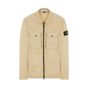 Stone Island 113WN T.CO+OLD Overshirt Ecru - 21FW
