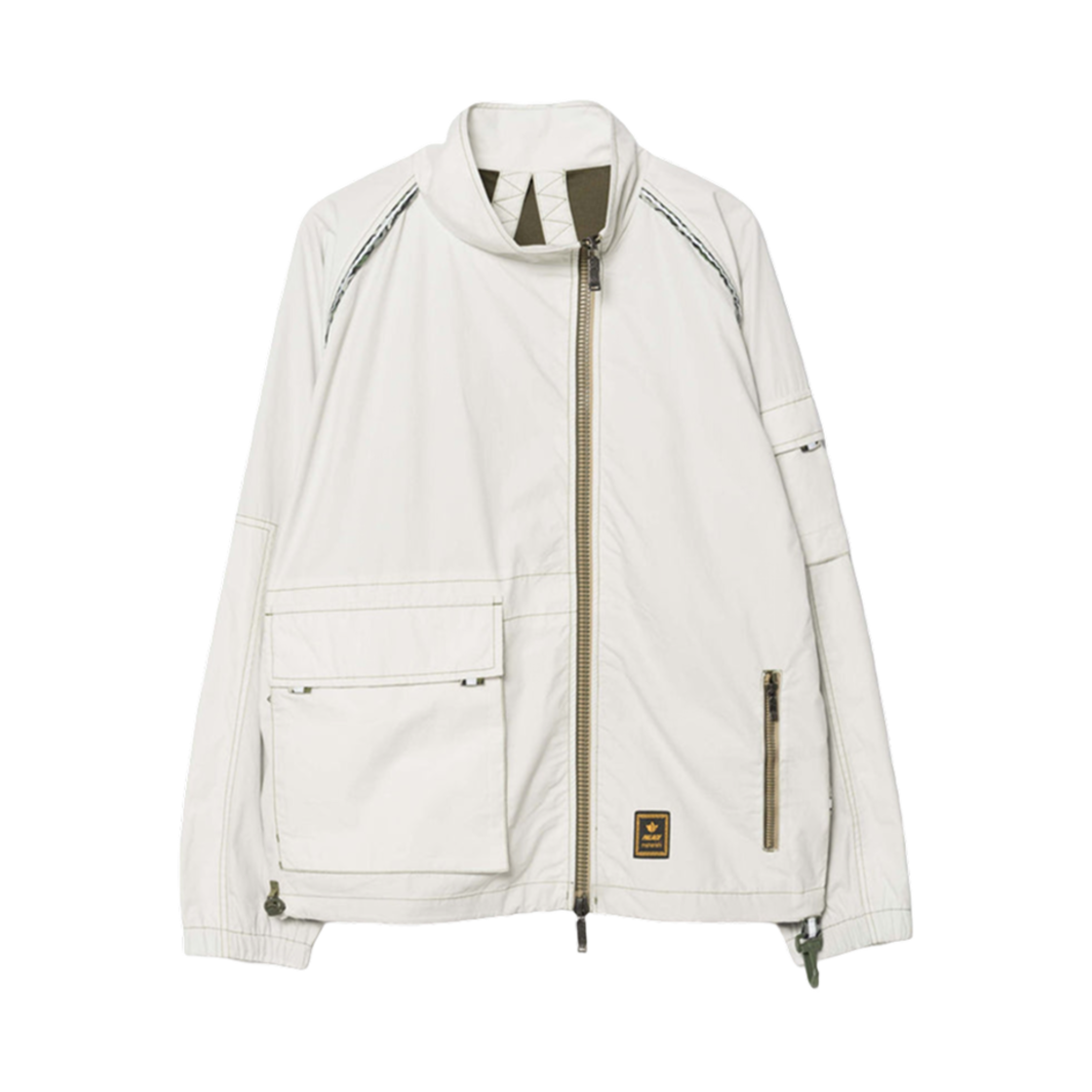 팔라스 x 마하리시 어시메트릭 트랙 자켓 아이스 - 25SS(Palace x Maharishi Asymetric Track Jacket Ice - 25SS) - 2