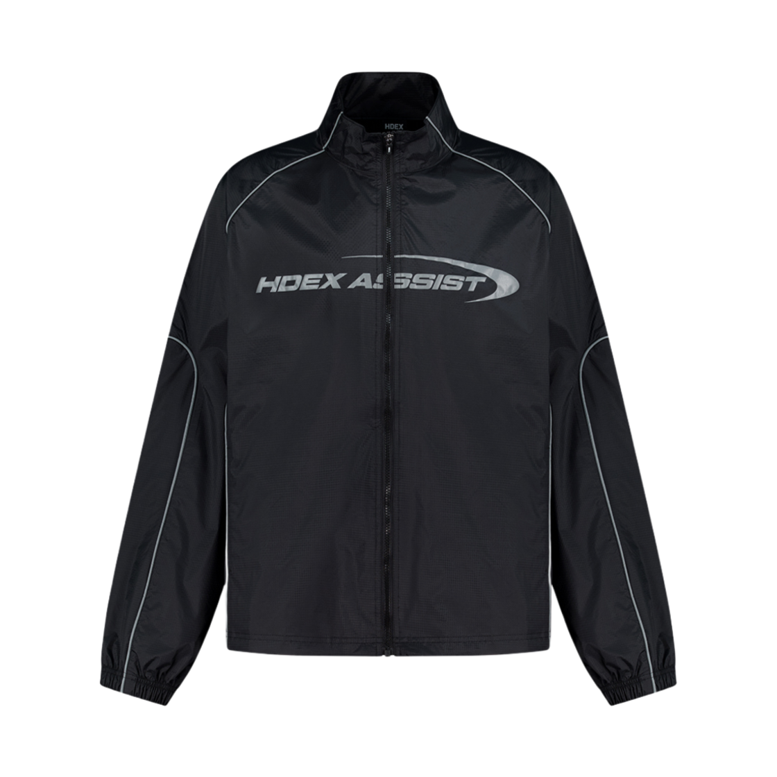 H257MSRJJ040BK HDEX Assist Reflective Track Jacket Black