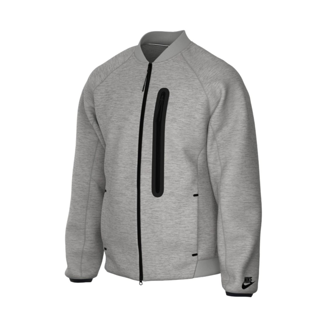 나이키 NSW 테크 플리스 봄버 자켓 다크 그레이 헤더 - 아시아(Nike NSW Tech Fleece Bomber Jacket Dark Grey Heather - Asia)