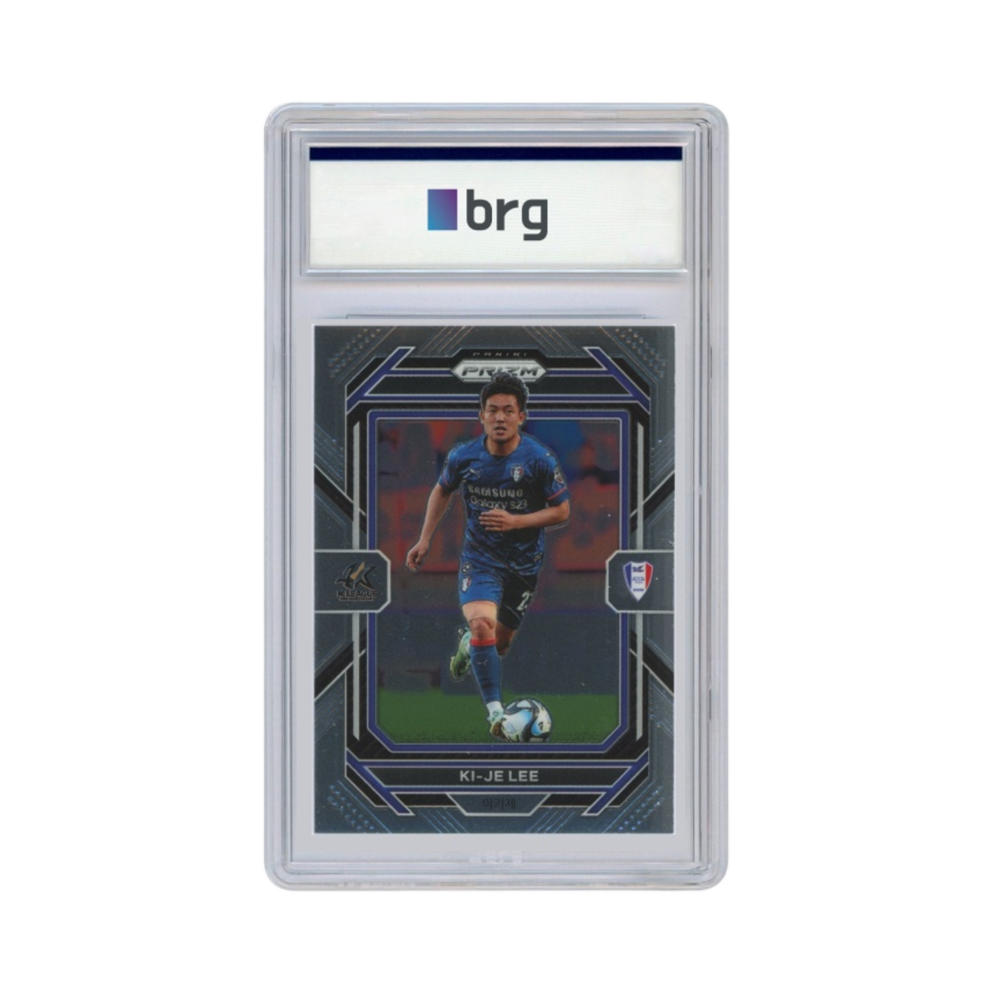 파니니 프리즘 K 리그 K 리그 1 #148 수원 삼성 블루윙즈 이기제 베이스 축구 카드 2023(Panini Prizm K League K League 1 #148 Suwon Samsung Bluewings Lee Ki Je Base Soccer Card 2023)