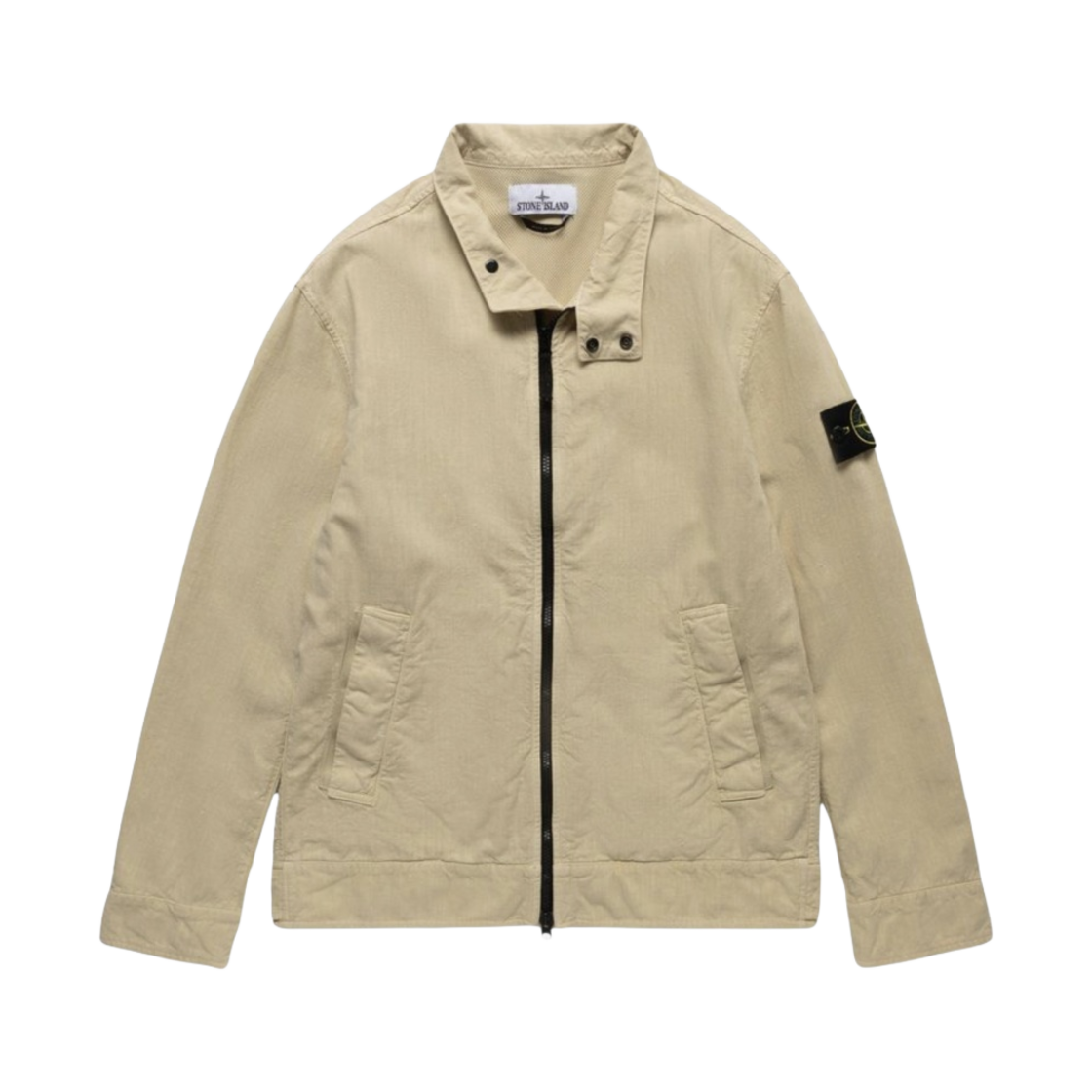 스톤 아일랜드 42130 리노 나일론 텔라-TC 후드 자켓 에크루 24SS - Main Image