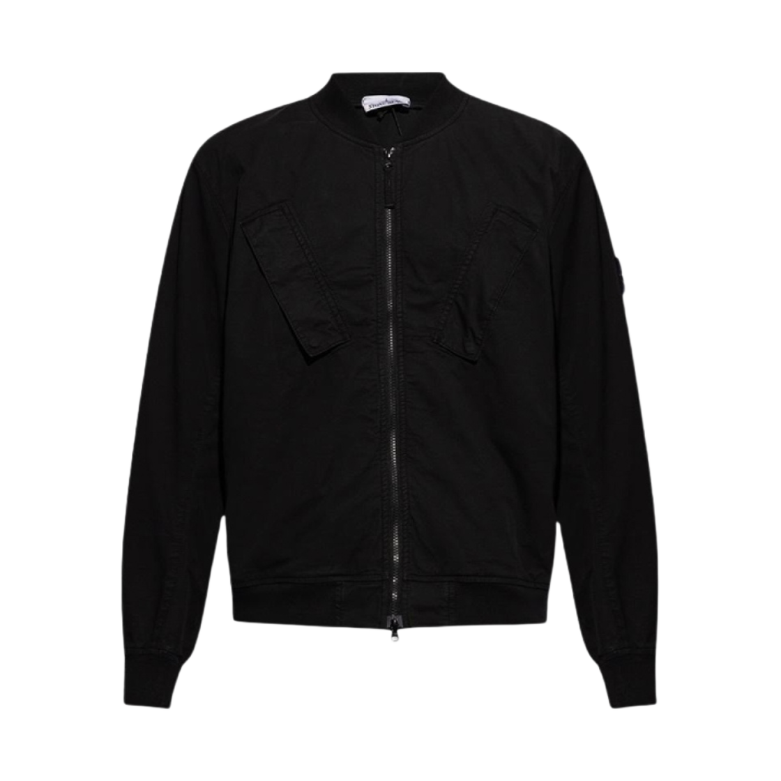 801542510-V0029 Stone Island 42510 Supima Cotton Twill Stretch-TC Hooded Jacket Black - 24SS