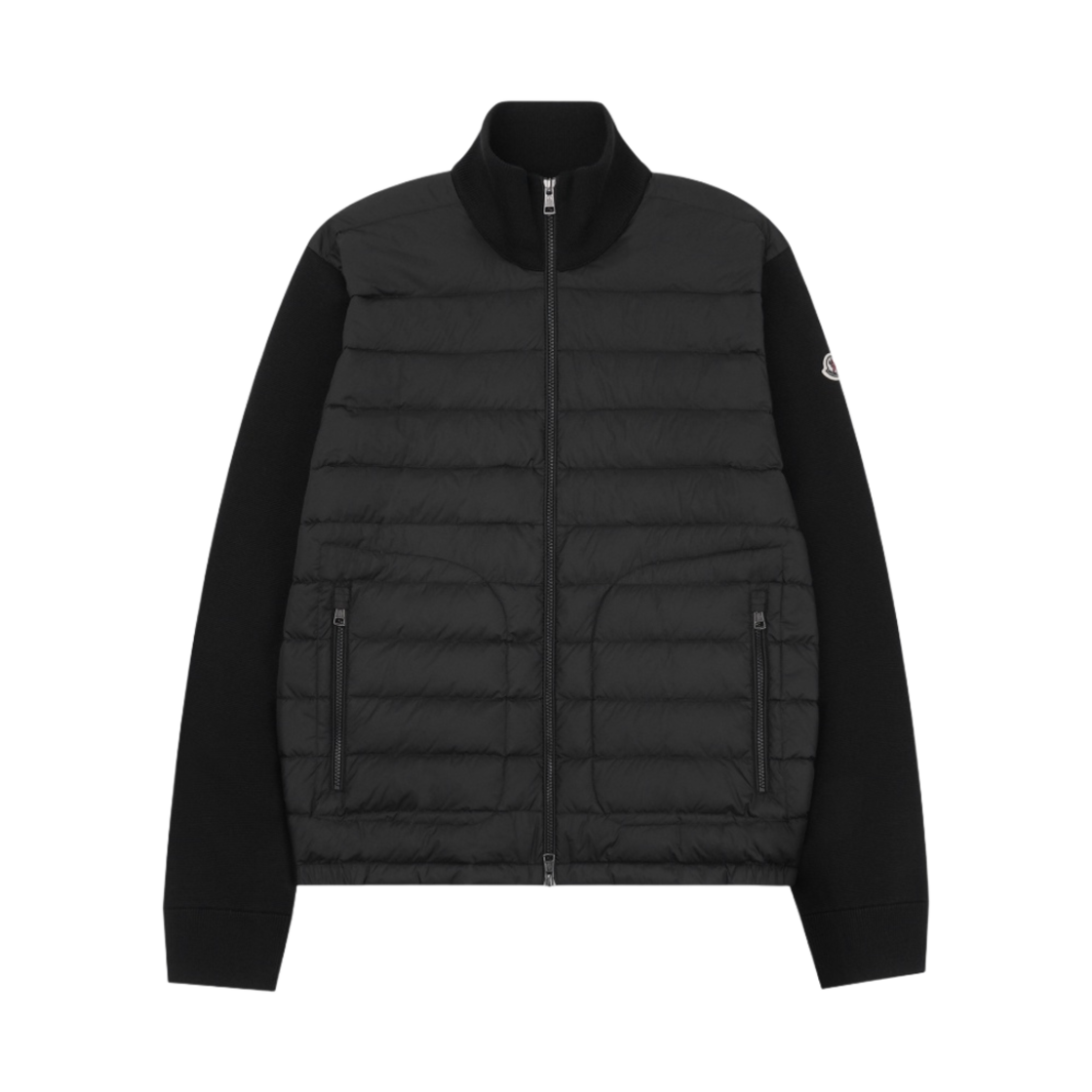 몽클레르 패딩 울 가디건 블랙 - 22FW(Moncler Padded Wool Cardigan Black - 22FW)