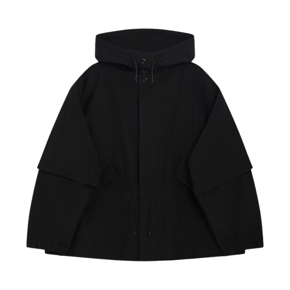 【最終値下げ】sage nation SHORT PARKA Sage Nation Short Parka Black – T0K10