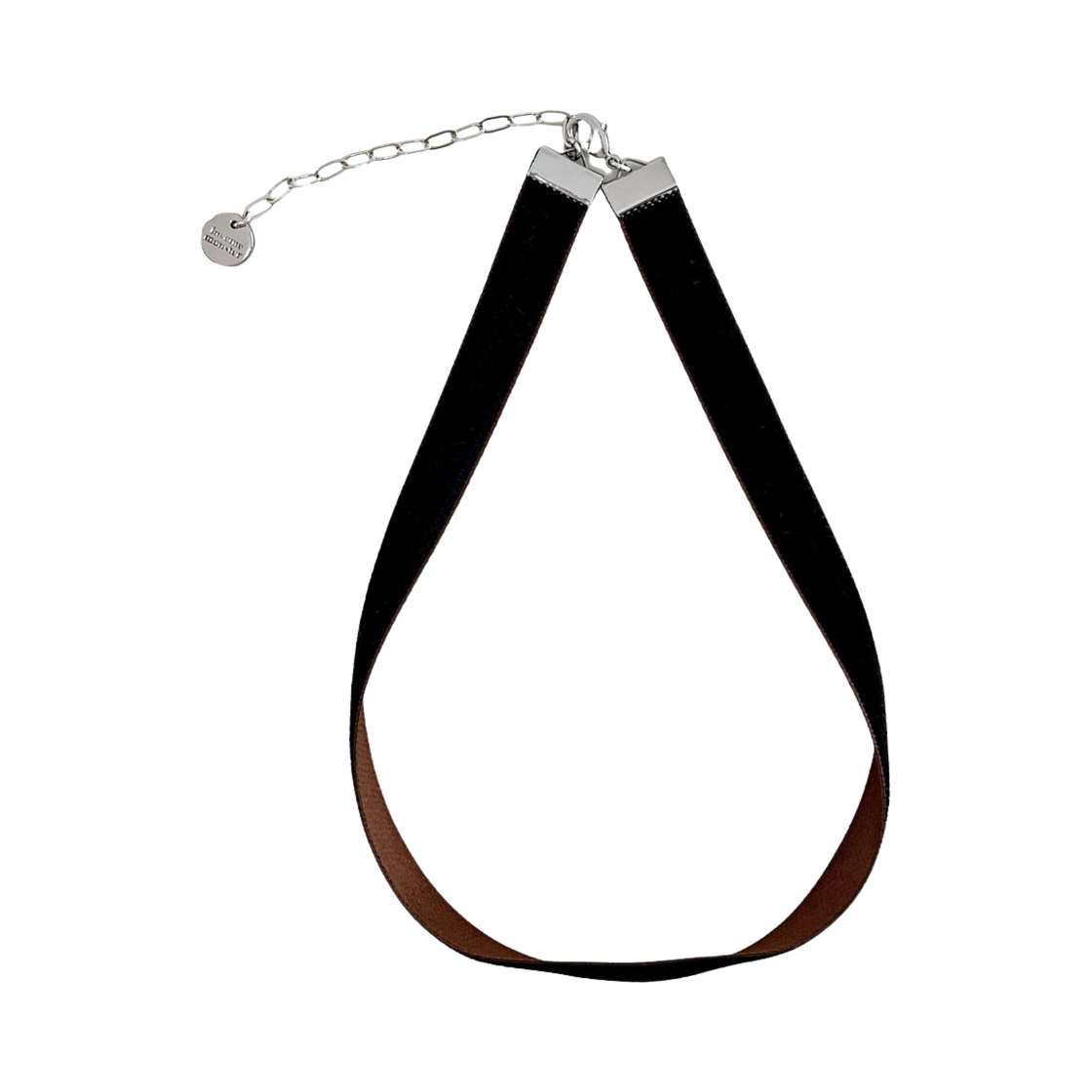 러브미몬스터 브라운 벨벳 초커 브라운(lovememonster Brown Velvet Choker Brown)