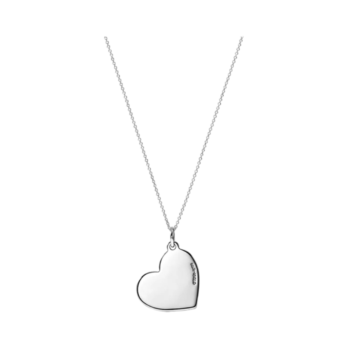 티파니 앤 코 맘 미디움 하트 태그 펜던트 스털링 실버(Tiffany & Co. Mom Medium Heart Tag Pendant Sterling Silver) - 2