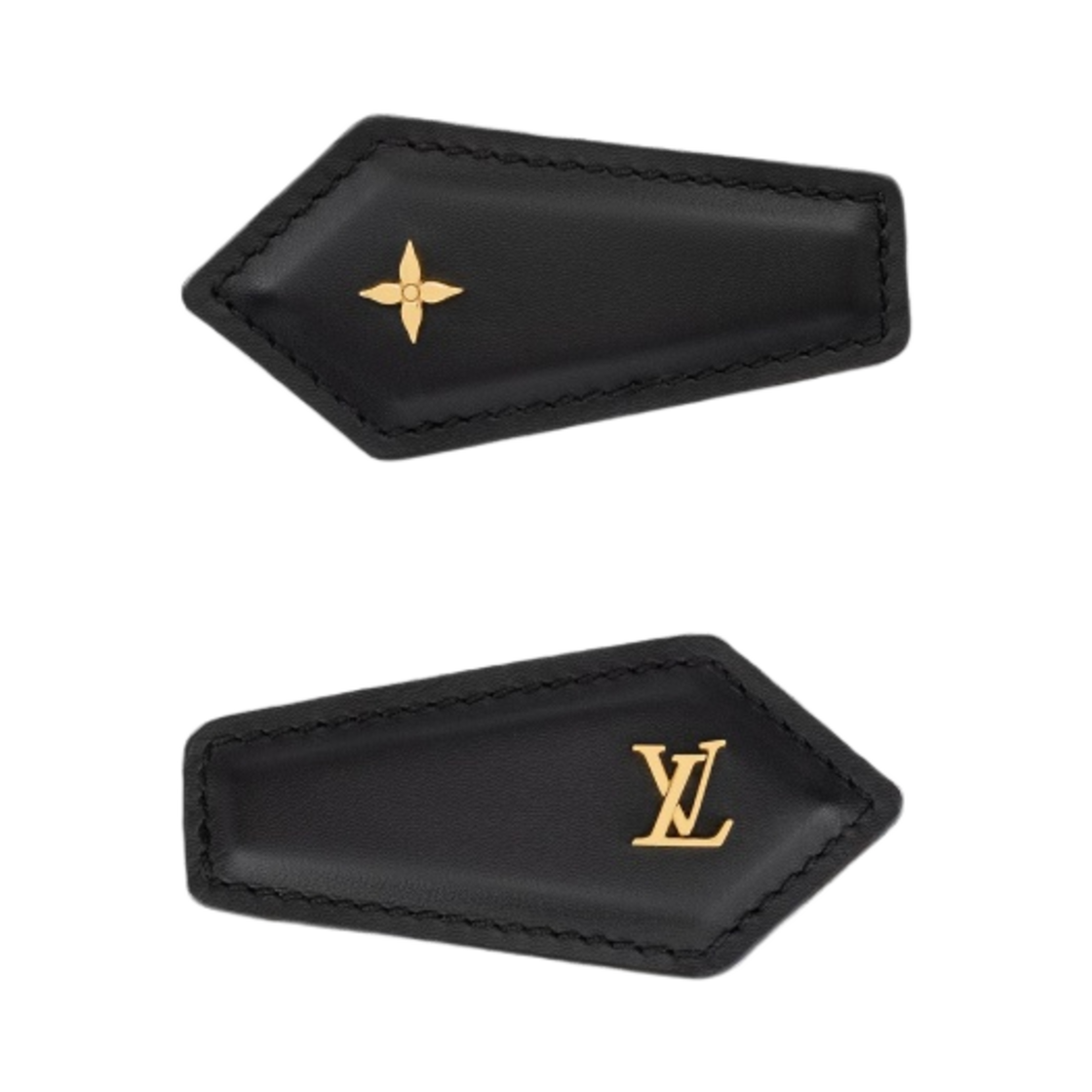 (W) 루이비통 LV 백스테이지 헤어 클립 레더((W) Louis Vuitton LV Backstage Hair Clip Leather) - 1