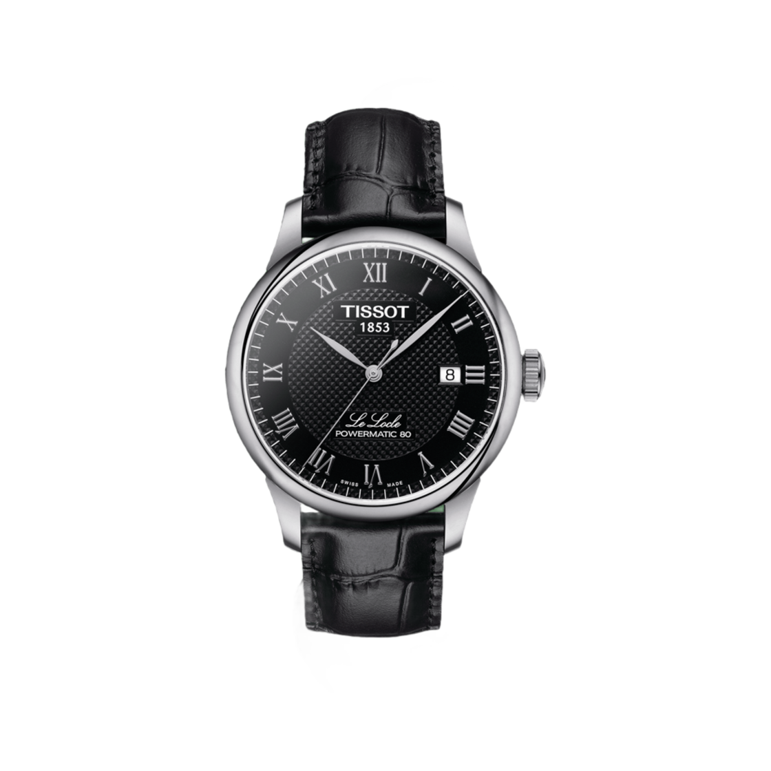 티쏘 르 로끌 파워매틱 80 39mm 레더 블랙(Tissot Le Locle Powermatic 80 39mm Leather Black) - 1