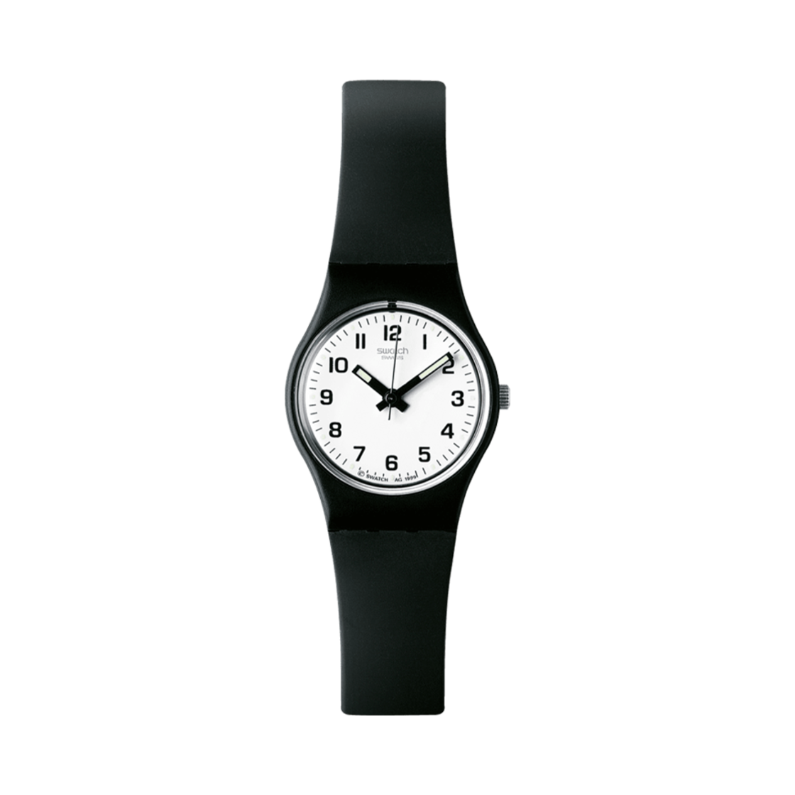 LB153 Swatch Something New 25mm Quartz Black