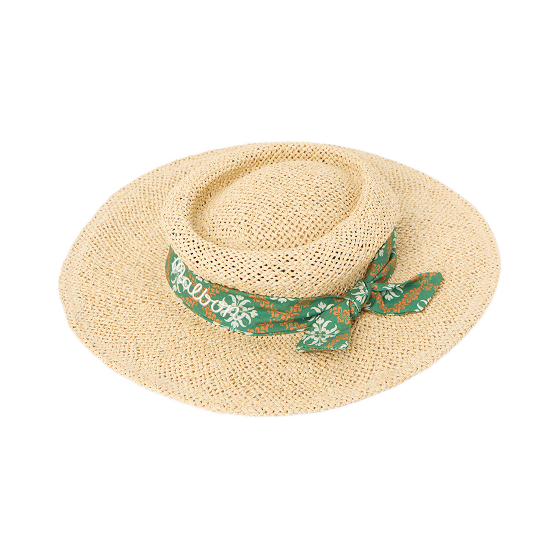 M9173STR Malbon Golf Bucket Hat Beige