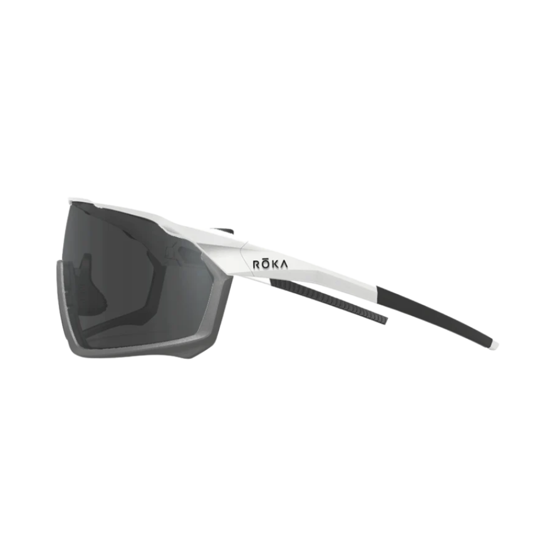 료카 CP-1X 글로스 화이트 어반 그레이 프레임 다크 카본 렌즈(Roka CP-1X Gloss White Urban Grey Frame Dark Carbon Lens) - 3