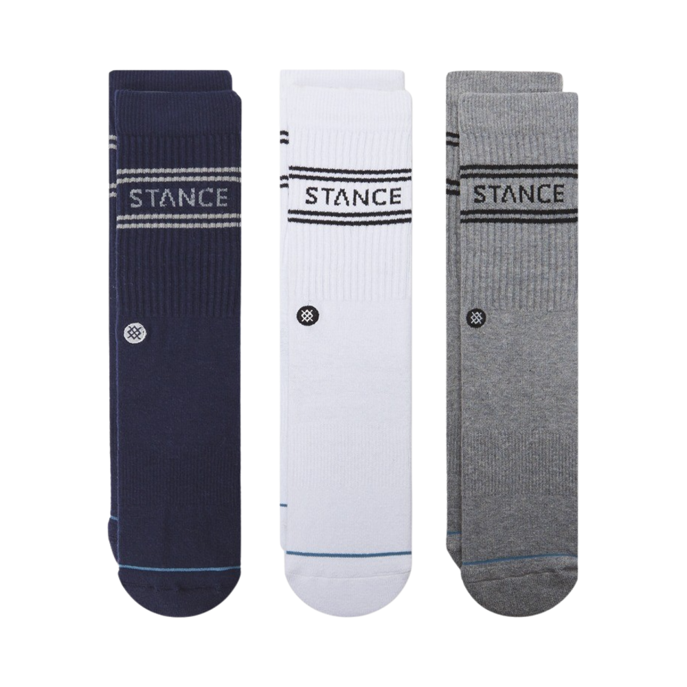 스탠스 베이직 3팩 네이비