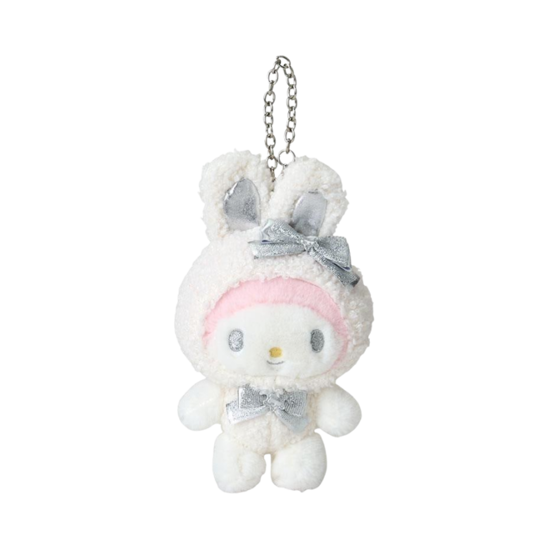 432555 Sanrio My Melody Snow Rabbit Mascot Holder