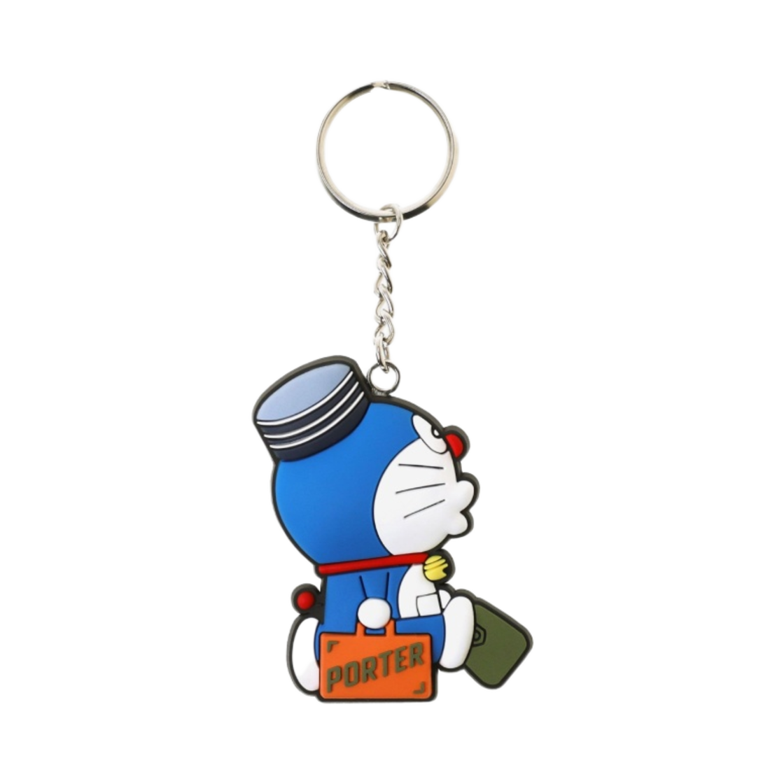 390-94512 Porter x Doraemon Key Charm Side Orange