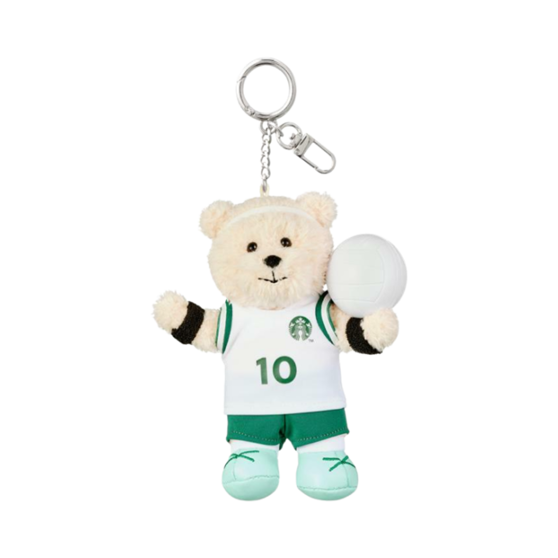 스타벅스 배구 베어리스타 키체인(Starbucks Volleyball Bearista Keychain)