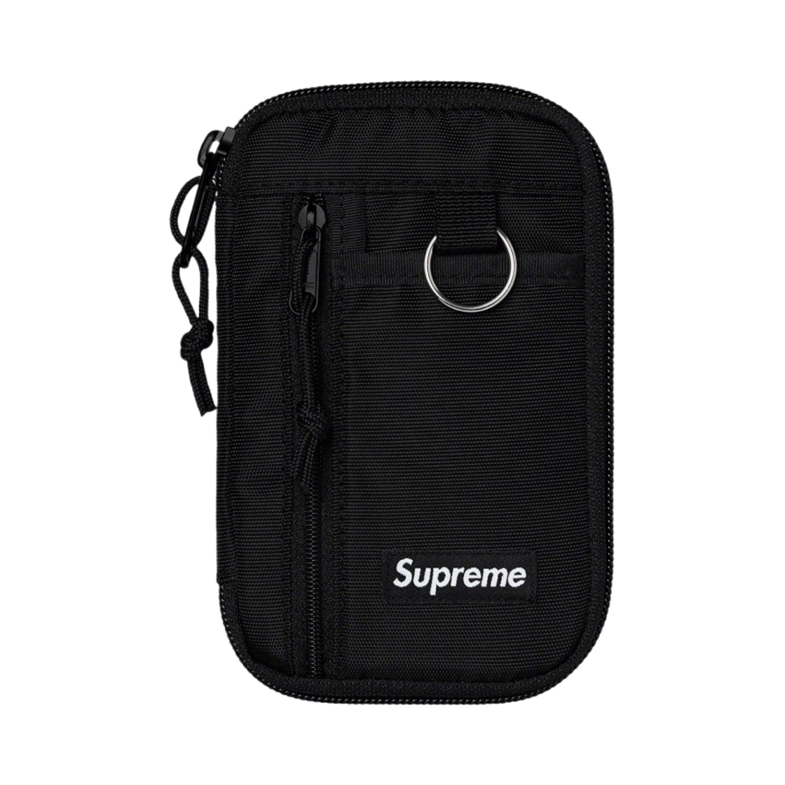 슈프림 스몰 집 파우치 블랙 - 19FW