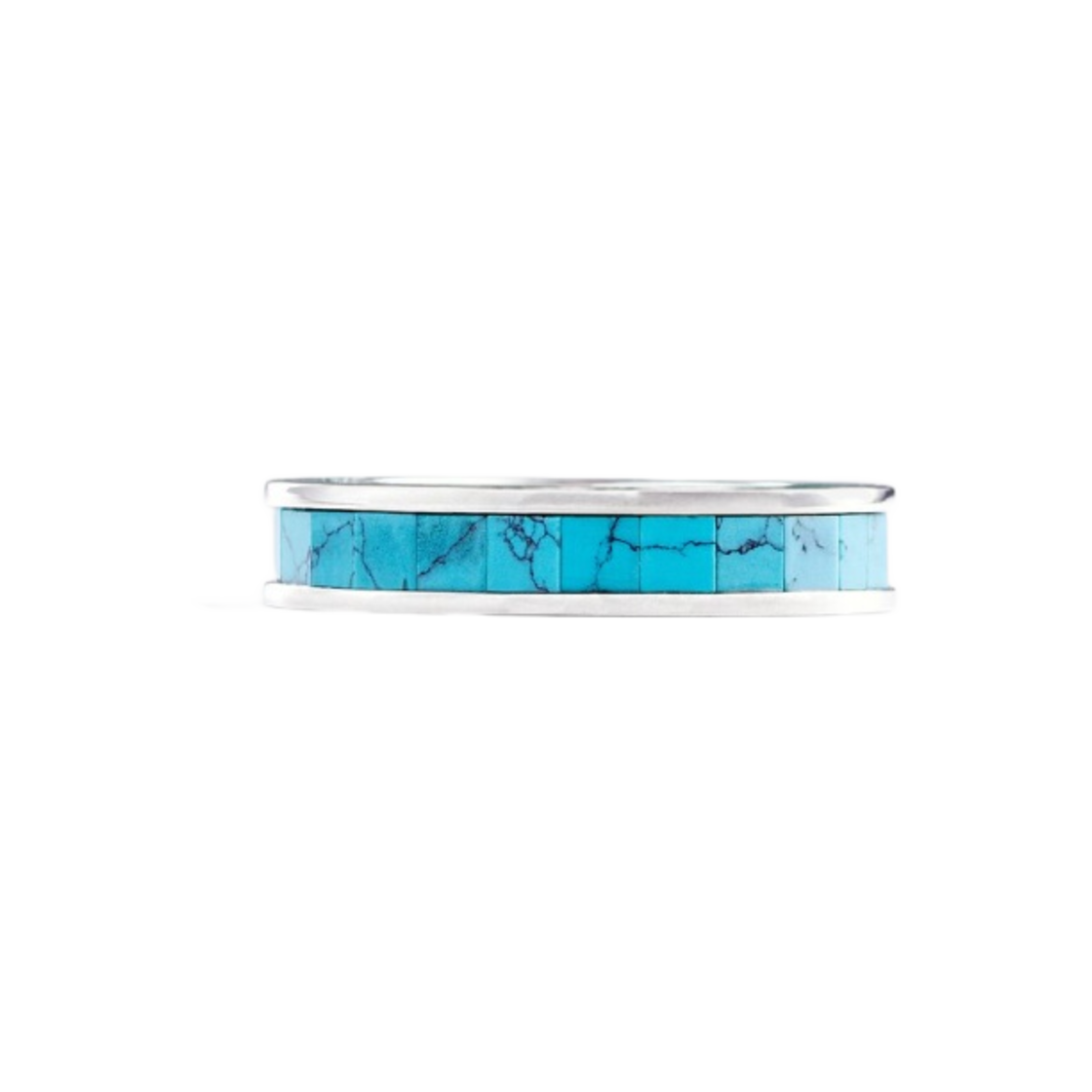 보테가 베네타 모자이크 링 터콰이즈 패러킷(Bottega Veneta Mosaic Ring Turquoise Parakeet) - 1