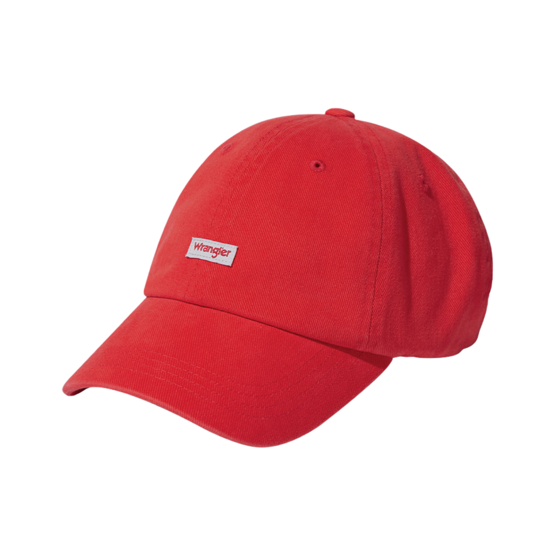 WR2403CA01RD Wrangler Basic Label Cap Red
