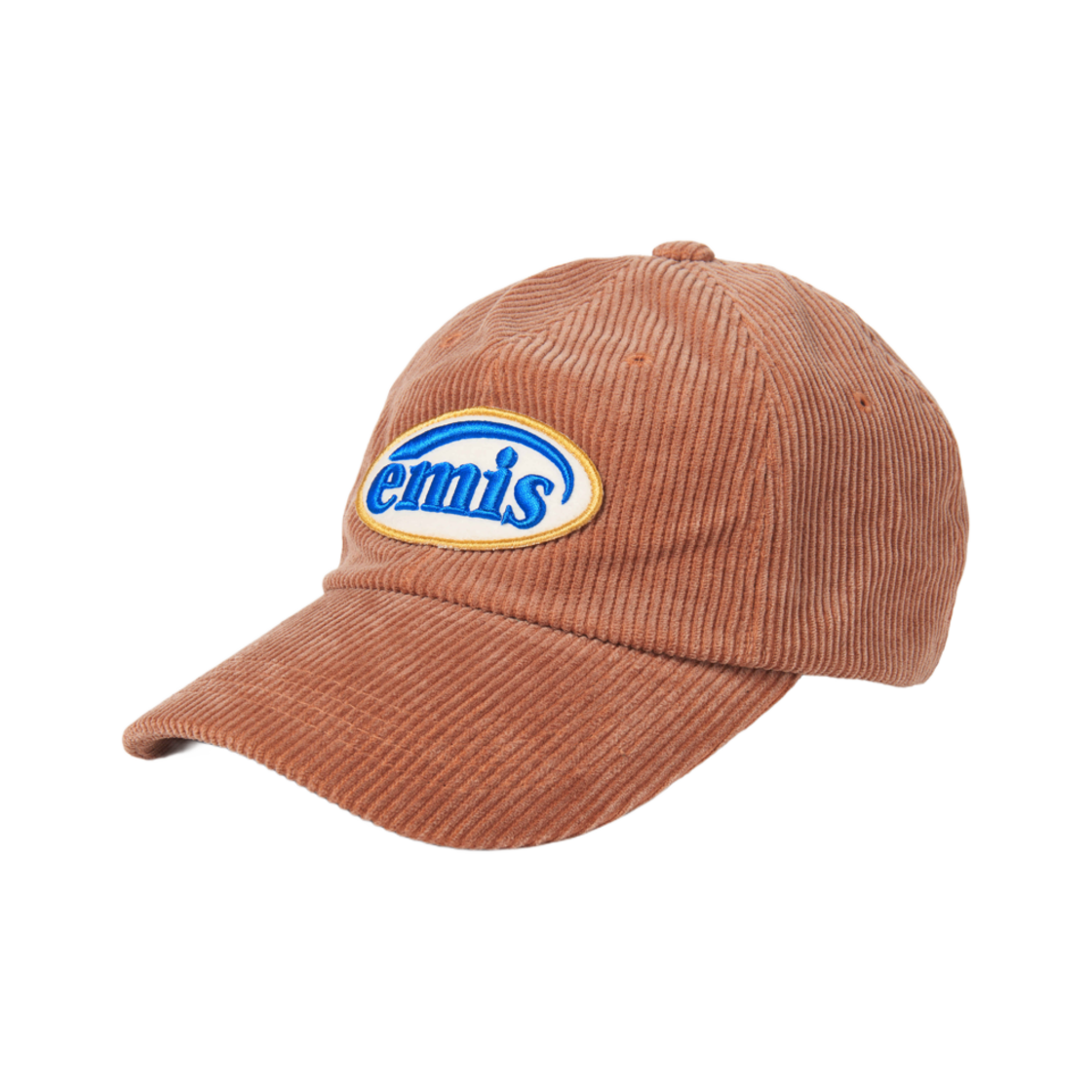 - Emis Corduroy Wappen Ball Cap Brick