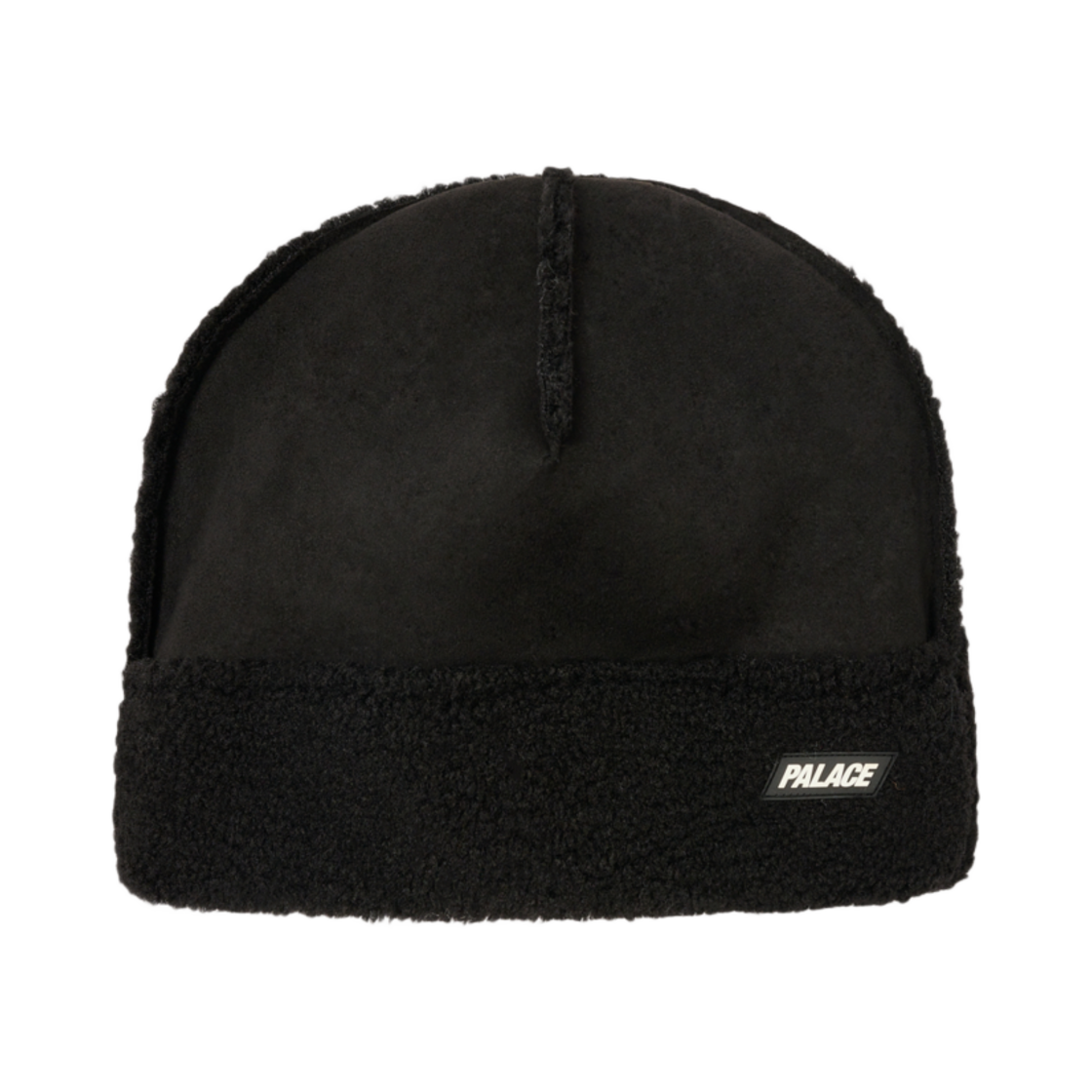 - Palace Shearling Beanie Black - 24FW