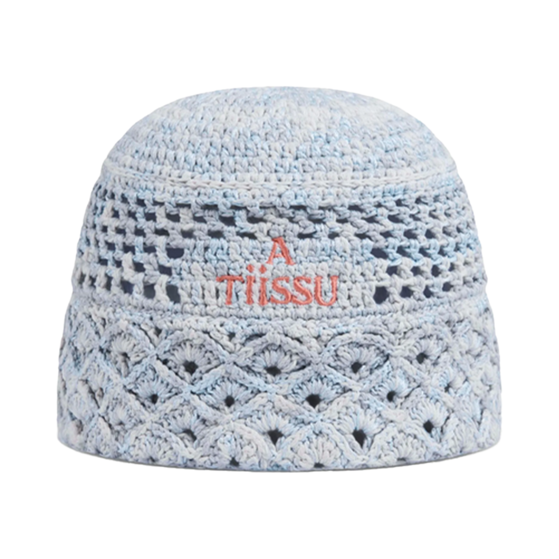 어티슈 씨 쉘 비니 스카이 블루(Atiissu Sea Shell Beanie Sky Blue)