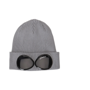 C.P. Company Cotton Goggle Beanie Griffin Grey - 22SS