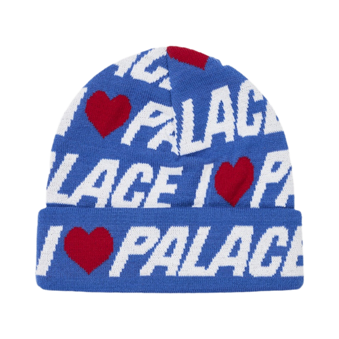 팔라스 아이 러브 팔라스 비니 블루 - 24SS