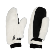 (W) Nike Warm Mittens White Black