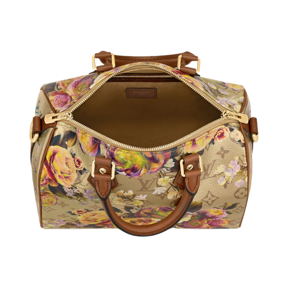루이비통 스피디 반둘리에 25 플로랄 골드(Louis Vuitton Speedy Bandouliere 25 Floral Gold) - 3