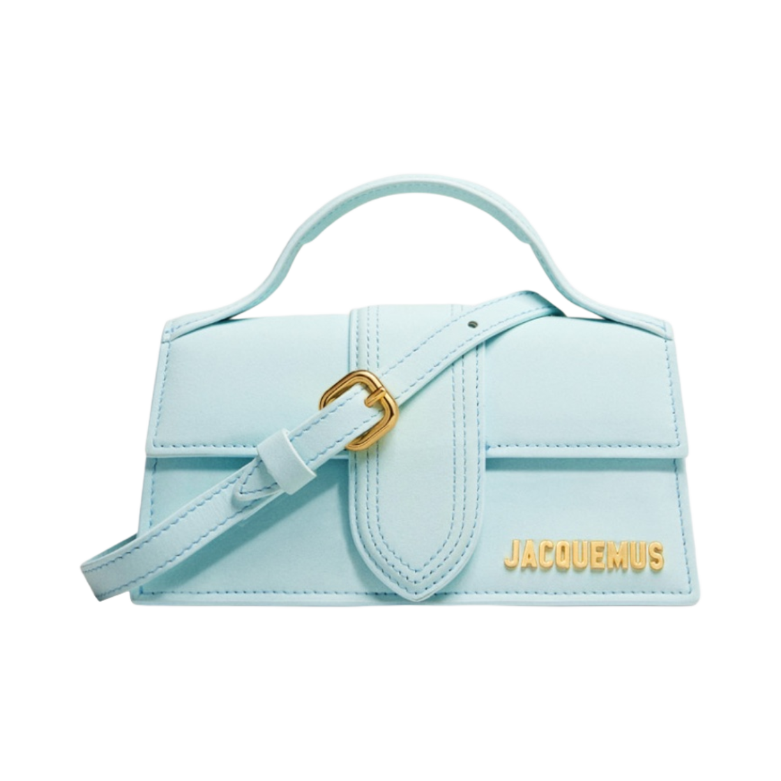 자크뮈스 르 밤비노 스몰 플랩 백 페일 블루(Jacquemus Le Bambino Small Flap Bag Pale Blue) - 1