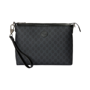 Gucci Messenger Bag with Interlocking G Black Supreme