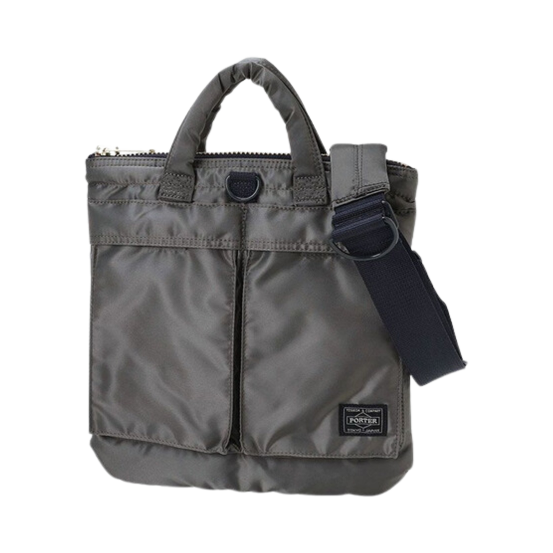 포터 탱커 투웨이 헬멧백 실버 그레이(Porter Tanker 2Way Helmet Bag Silver Grey)