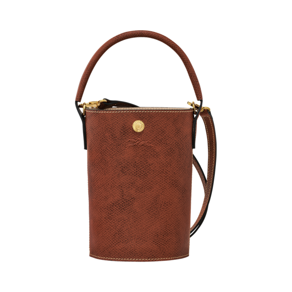 10213HYZ035 Longchamp Epure XS Crossbody Bag Brown - 대표 이미지 #1