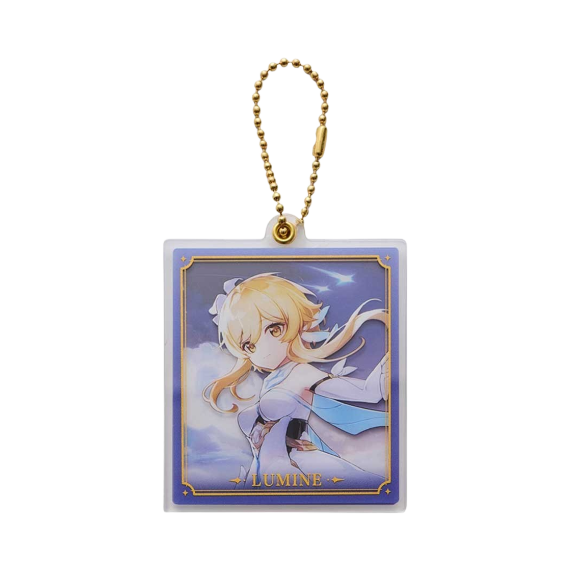 6974696614817 Genshin Acrylic Pendant Double Sheets Traveller Lumine