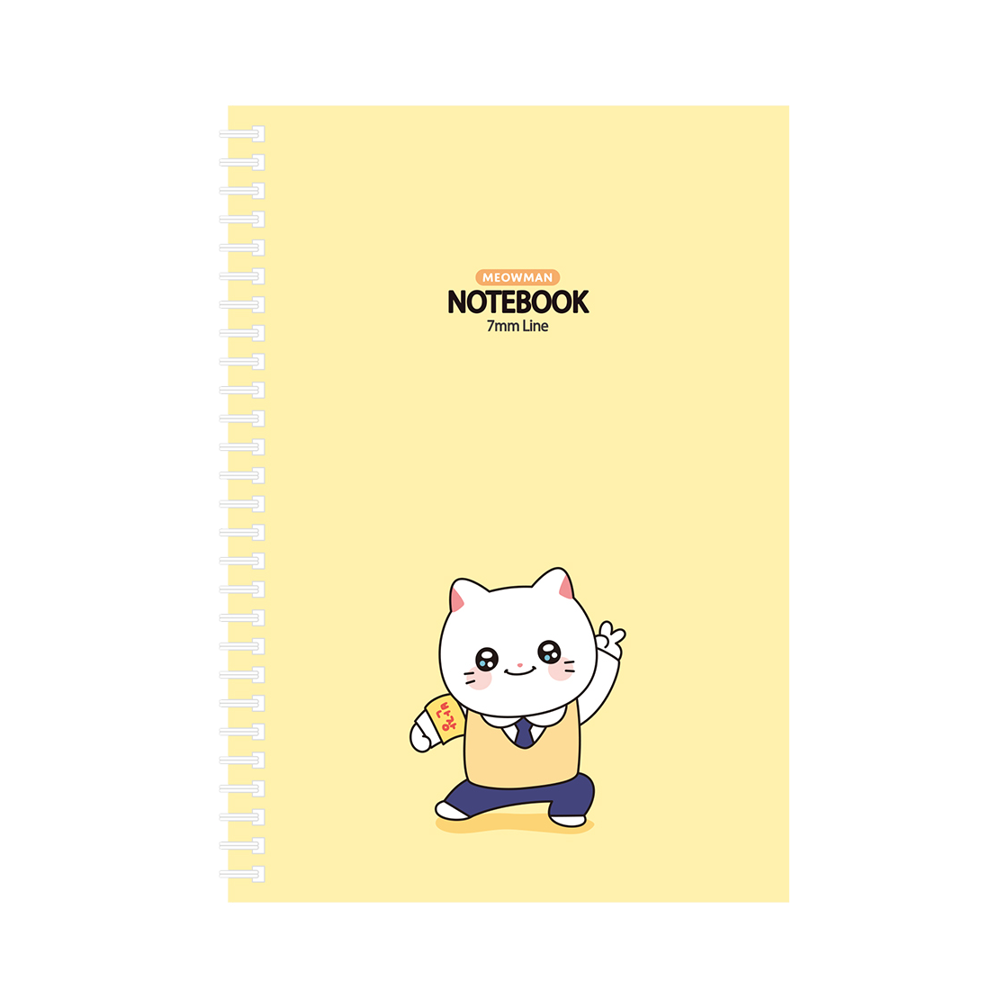 냐한남자 B5스프링노트 반장 춘배(Meow Man B5 Spring Note BanjangChunbae)