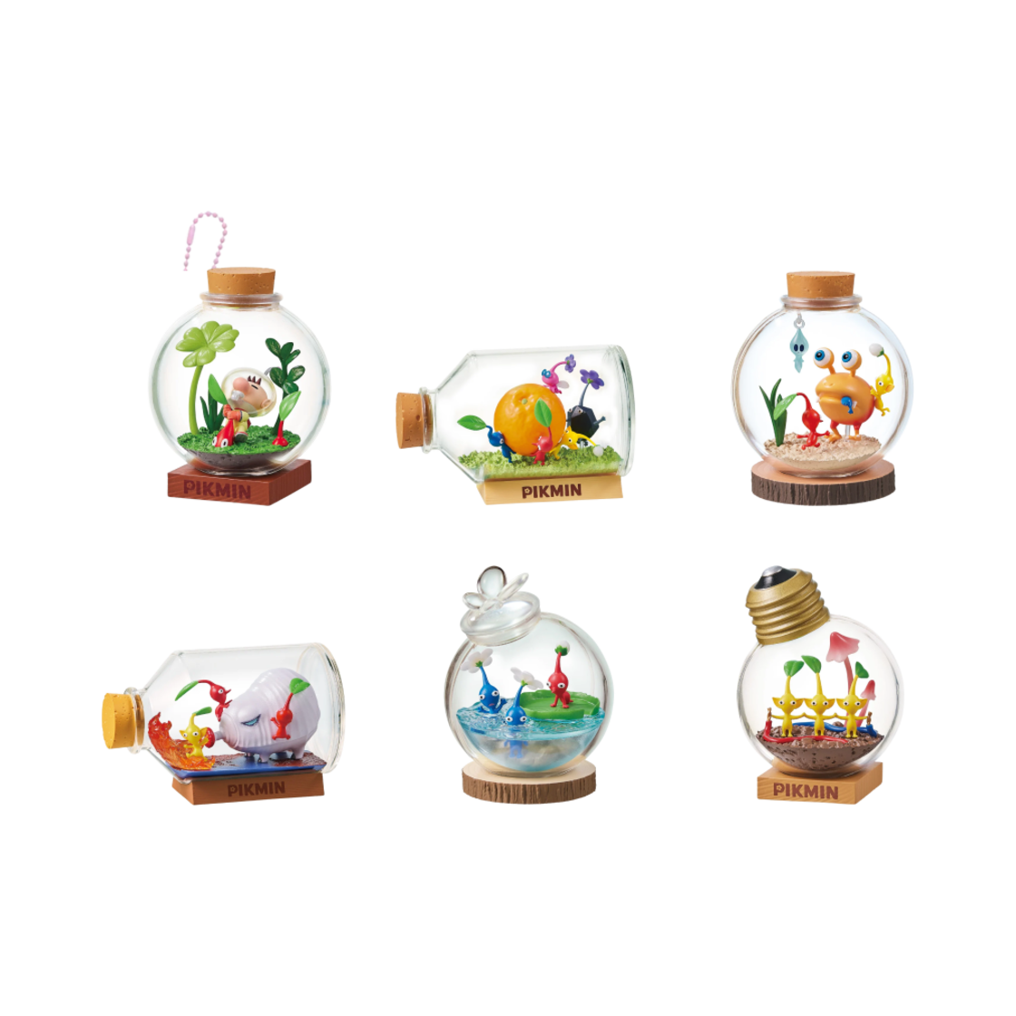 닌텐도 피크민 테라리움 컬렉션 랜덤박스 (6개입)(Nintendo Pikmin Terrarium Collection Sealed Case (6 Blind Boxes))