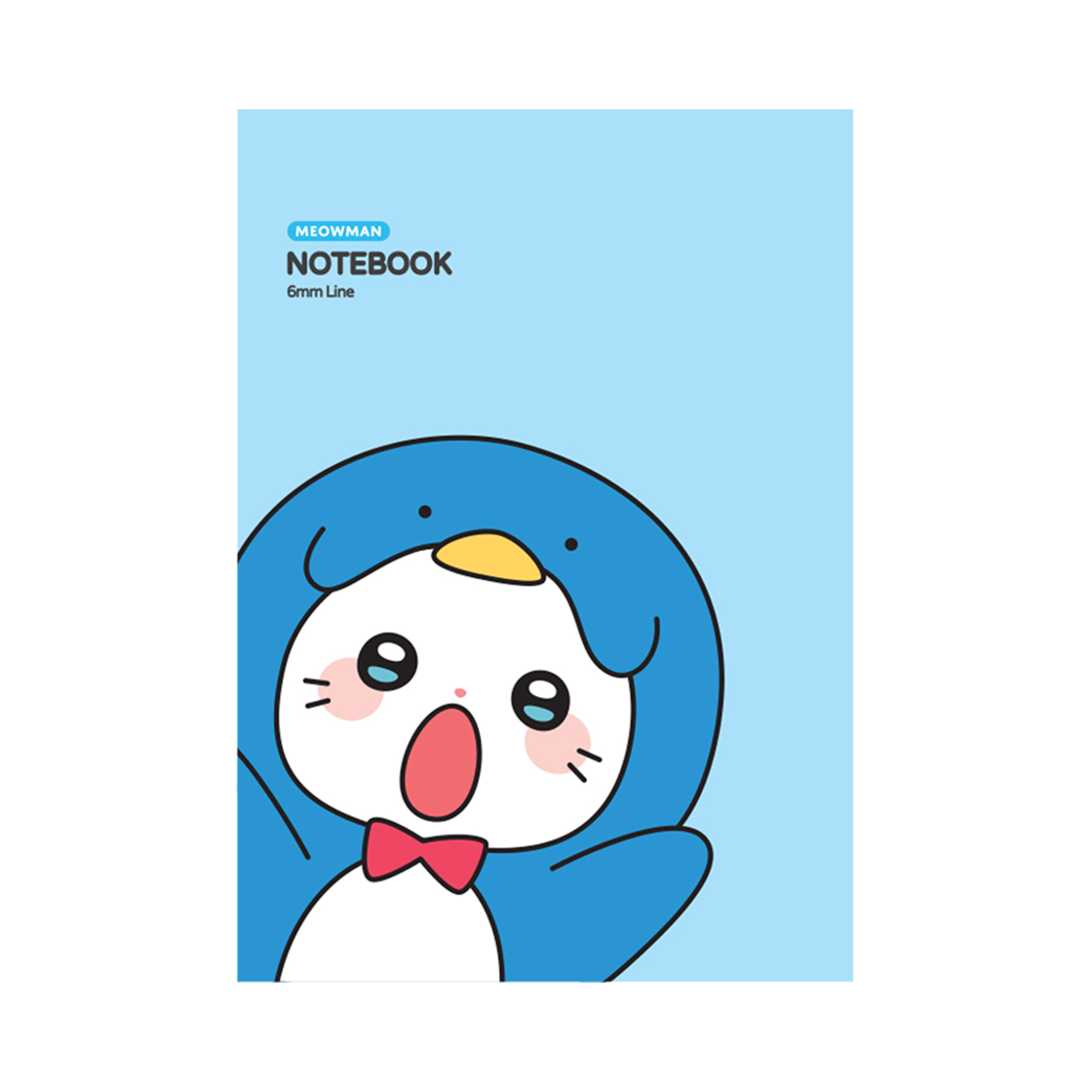 냐한남자 A5제본노트 펭귄 춘배(Meow Man A5 Binding Note PenguinChunbae)