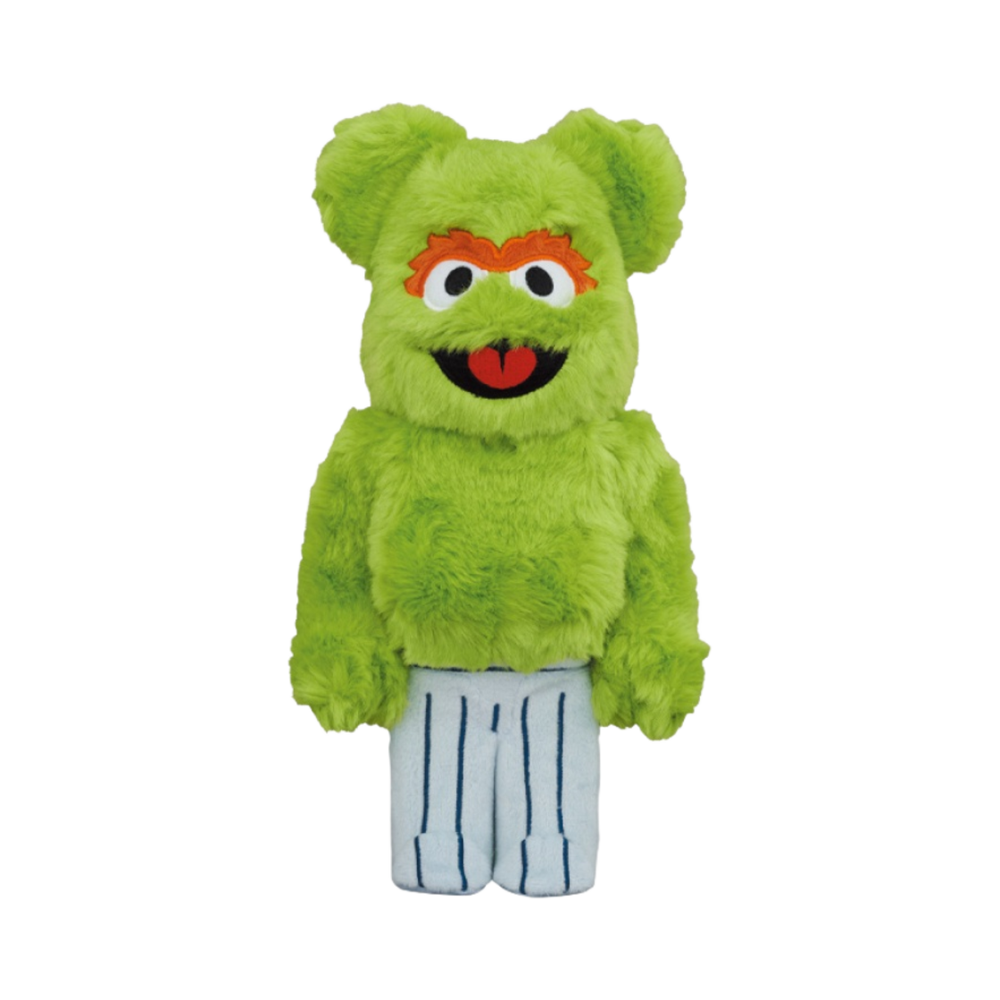 베어브릭 세서미 스트릿 오스카 더 그라우치 코스튬 버전 400%(Bearbrick Sesame Street Oscar the Grouch Costume Ver. 400%) - 1