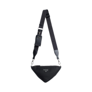 Prada Re-Nylon Triangle Bag Black