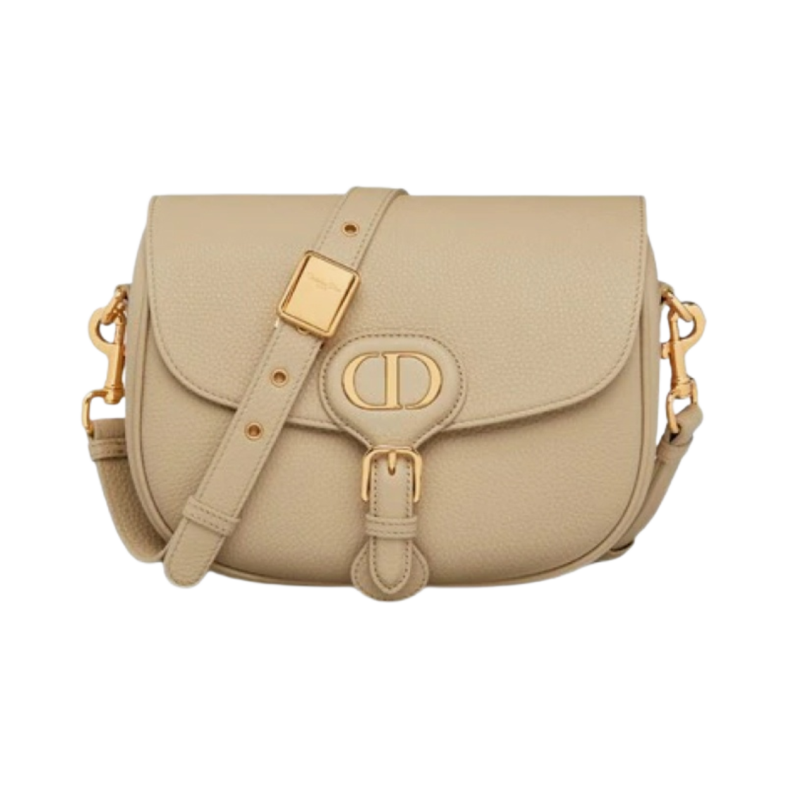 디올 미디움 바비백 박스 그레인드 카프스킨 베이지 골드(Dior Medium Bobby Bag Box Grained Calfskin Beige Gold) - 1