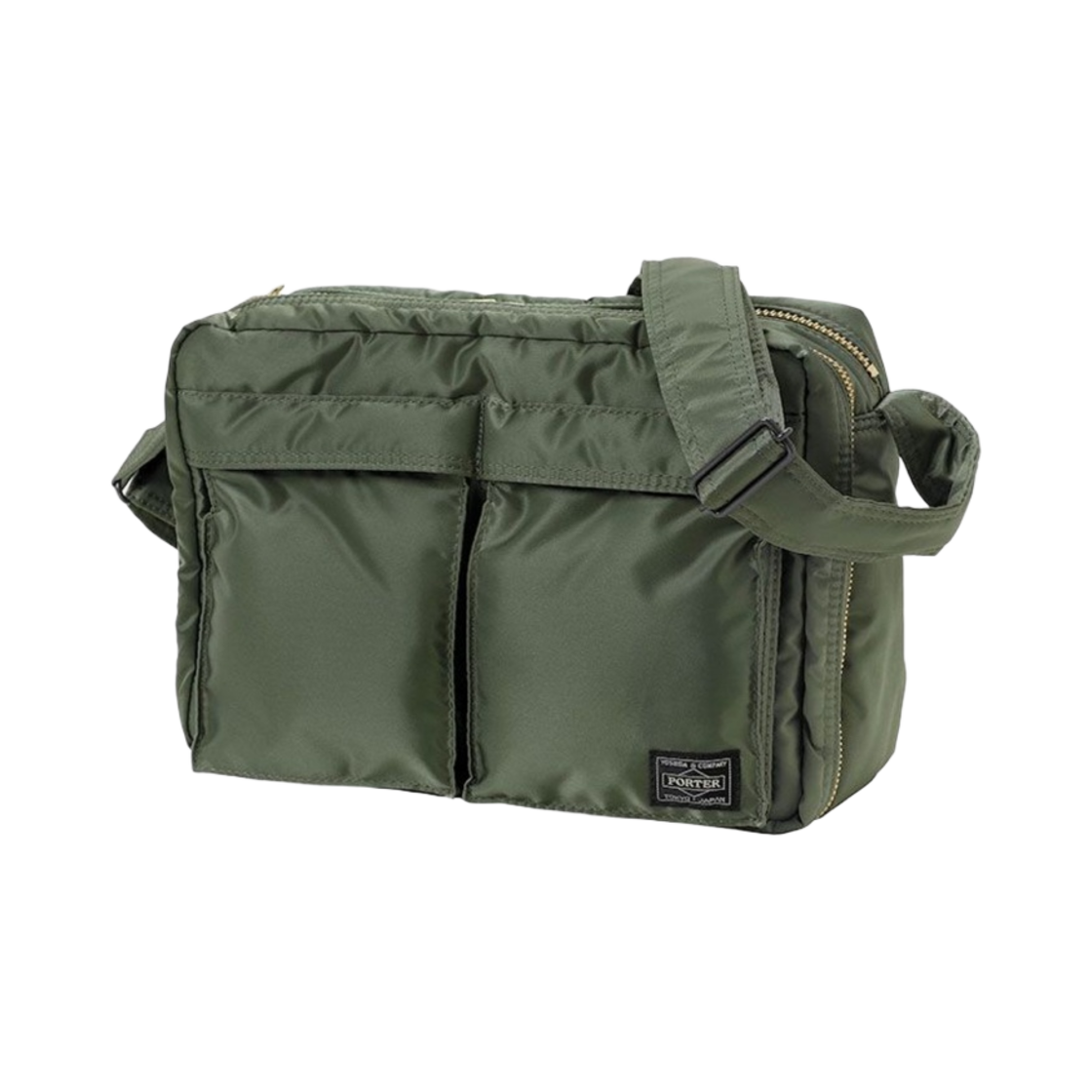 포터 탱커 숄더백 라지 세이지 그린(Porter Tanker Shoulder Bag L Sage Green)