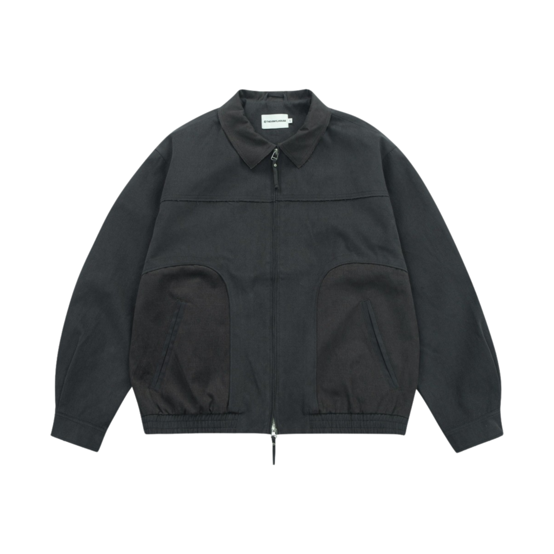 더바이닐하우스 컷 오프 블루종 차콜