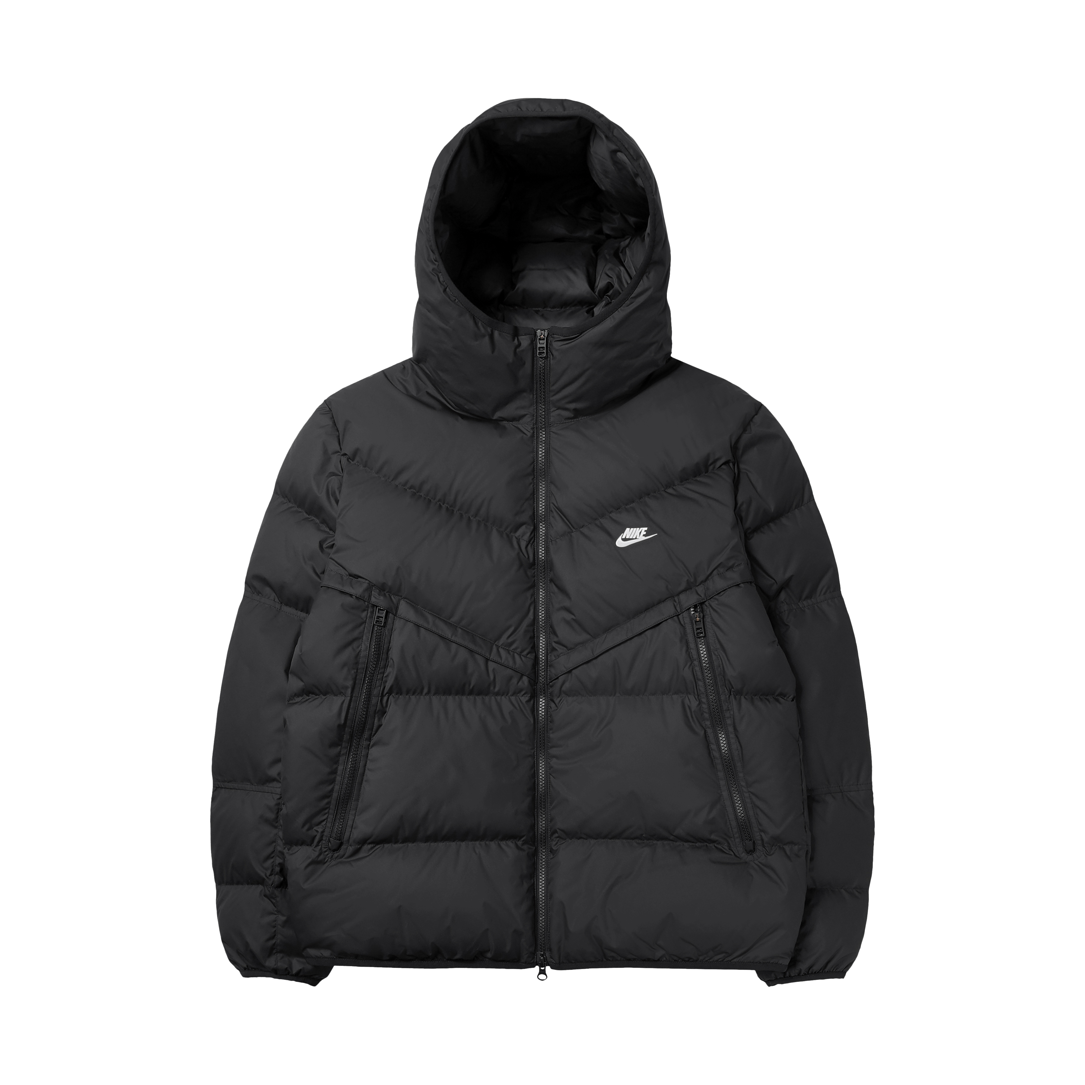 DV1132-010 Nike NSW Storm-Fit Windrunner Hoodie Jacket Black