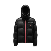 Moncler Montbeliard Short Down Jacket Black - 23FW