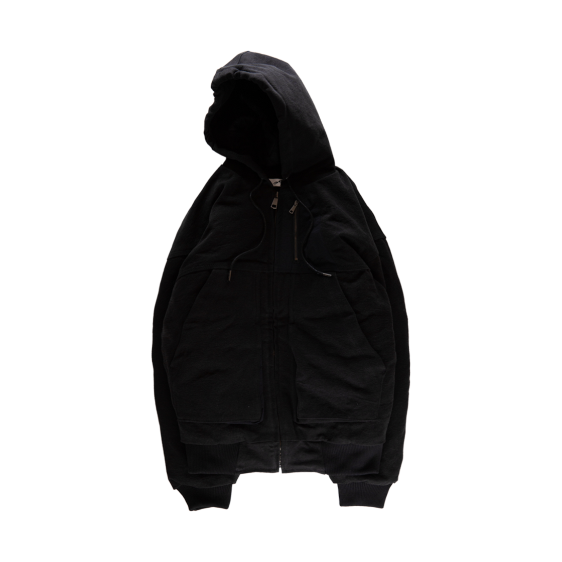 CW24FWCVHJK002BK COLDWARM Canvas Hooded Jaket Black Small Fit